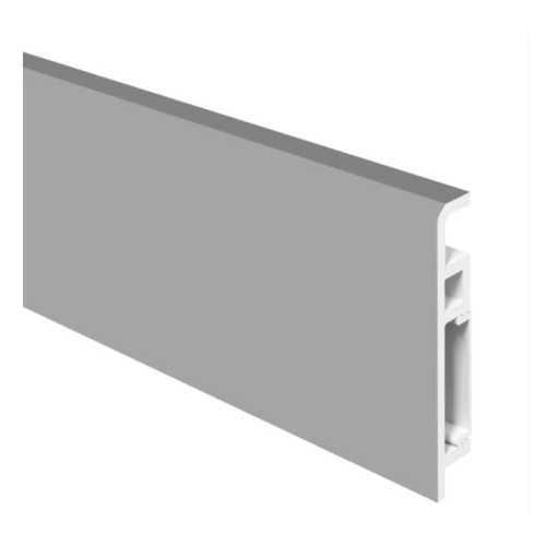 Фото Плинтус Aberhof Luxe Серый перел (70х13х2000 мм)