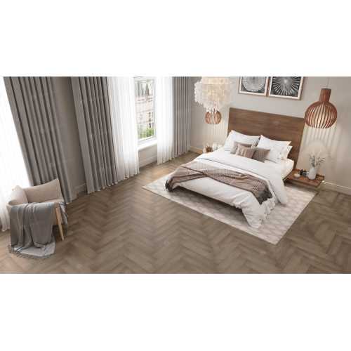 Фото Плитка SPC Alpine Floor Parquet Light Дуб Насыщенный ECO 13-7, 43 класс (600х125х4.0 мм)