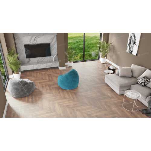 Фото Плитка SPC Alpine Floor Parquet Light Дуб Royal ECO 13-2, 43 класс (600х125х4.0 мм)