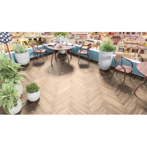 Фото Плитка SPC Alpine Floor Parquet Light Макадамия ECO 13-10, 43 класс (600х125х4.0 мм)