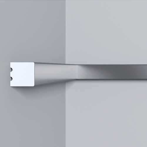 Фото Молдинг Bello Deco Серебро (8*8*2600)