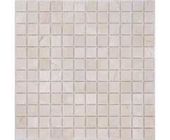 Мозаика из натурального камня Caramelle Crema Marfil MAT 48х48 (305х305х6 мм)