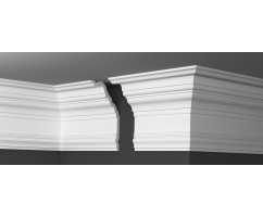 Карниз Де Багет под покраску, XPC полистирола ДП 52/230 (200х114х2000)