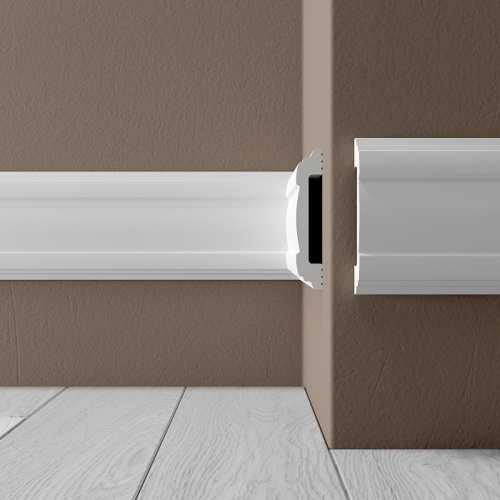 Фото Молдинг Де Багет M80 под покраску (80х15х2000)