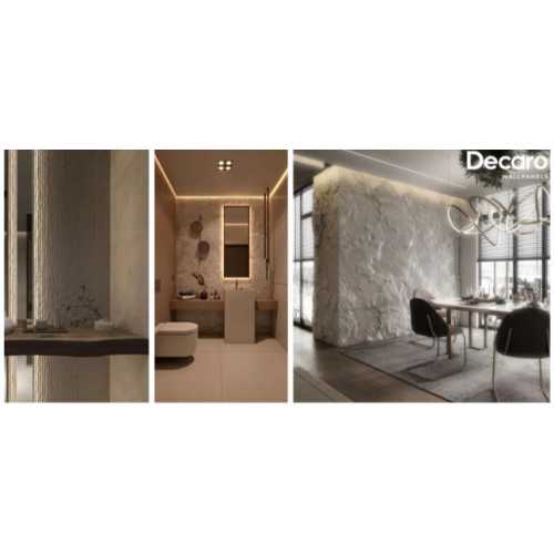Фото Гибкий камень Decaro WallPanels Flex Stone D1006 Ripple (1 шт= 1.51 м2)
