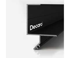 Теневой потолочный профиль Decaro D005.2 Черный анод (30*7*2000) Теневой потолочный профиль Decaro D005.2 Черный анод (30*7*2000)