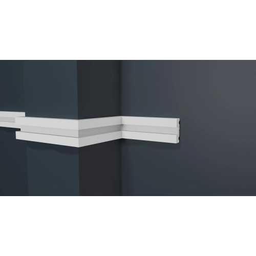 Фото Молдинг под покраску Decor Dizayn DD637 из полистирола (32.8х10х3000 мм)