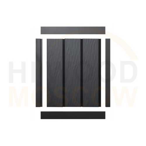 Фото Декоративная панель HIWOOD LV127W GR15K (120 × 12 × 2700 мм)