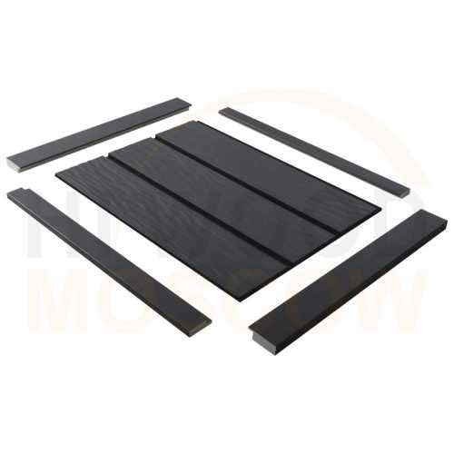 Фото Декоративная панель HIWOOD LV127W GR15K (120 × 12 × 2700 мм)
