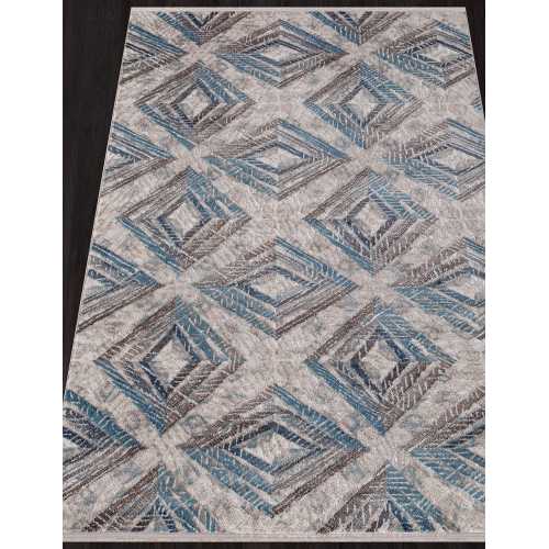 Фото  Ковер Merinos Morocco D855 BLUE 2,00*2,90