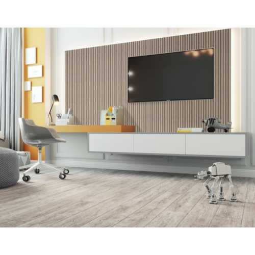 Фото Стеновые панели ПВХ Legno Дуб Мавелла Милк, 166*24*2750 мм