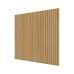 Маленькое фото Стеновая панель квадратная МДФ Ликорн - Полосы Орех светлый, 500*500*8 мм (4 шт)