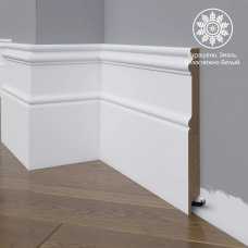 Плинтус МДФ белый