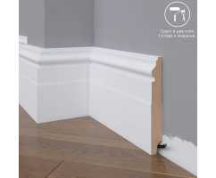 Плинтус напольный под покраску 31-150-18 Madest Decor MDF (150х18х2400 мм)