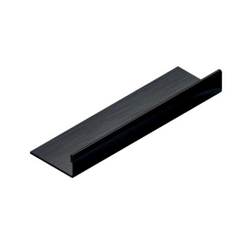 Фото Профиль L-образный Нержавеющая сталь Neexy PVS93 Антрацит браш (10*24*2700 мм)