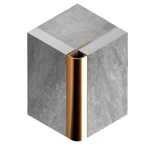 Фото Профиль для плитки внешний латунь 10 мм Neexy PVL17-05 Антик медь светлая, 2.7 метра