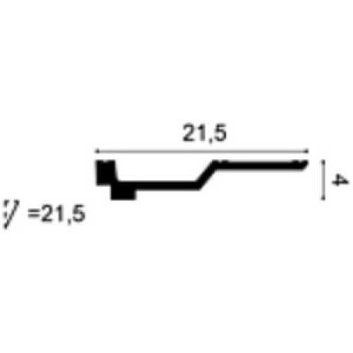 Фото Карниз под покраску из полиуретана Orac decor C354 (40х215х2000 мм)
