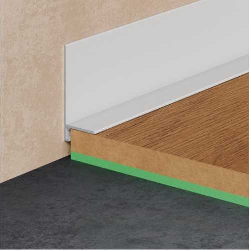 Фото Плинтус щелевой Pro Design MINI L 601 Белый (35*15.5*2700)