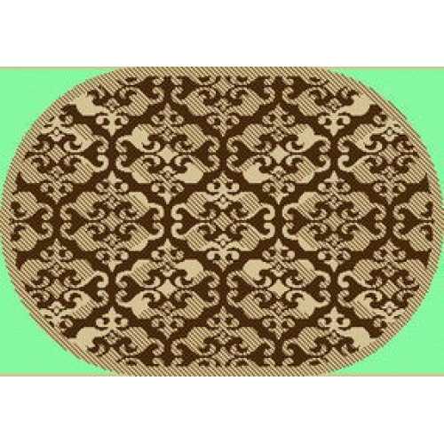 Фото Ковер Циновка  sz3996а1о-11 1,20*1,70 овал