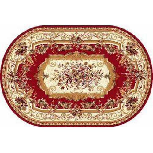 Фото Ковер Merinos Laguna 5439 Red Овал  1,50*4,00 