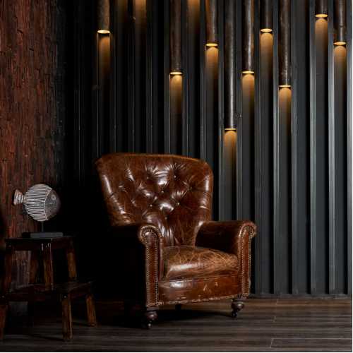 Фото Плитка ПВХ Vinilam Ceramo Дуб Лугано 8890-EIR, 43 класс (1520х225х5.5 мм)