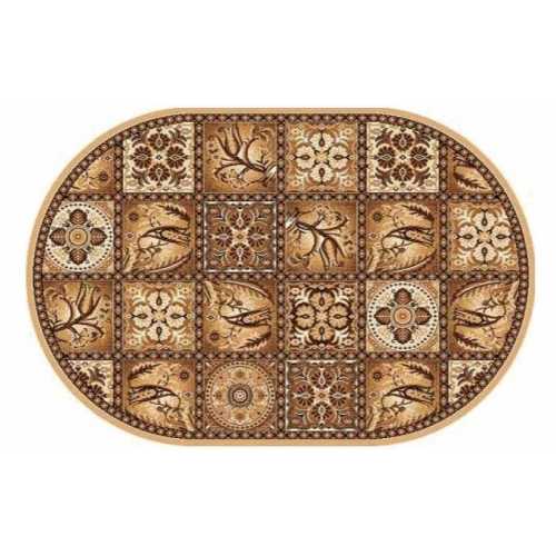 Фото Ковер Merinos Laguna d494 BEIGE 2,00*4,00 овал