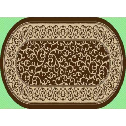 Фото Ковер Циновка sz2232с1о-11 1,4*2,0м овал