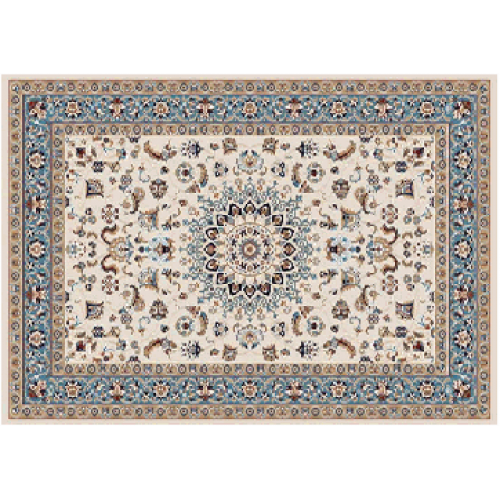 Фото Ковер Merinos Shahreza d210 Cream-Blue 2,00*2,85