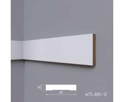 Молдинг MDF под покраску Madest Decor M75-065-12