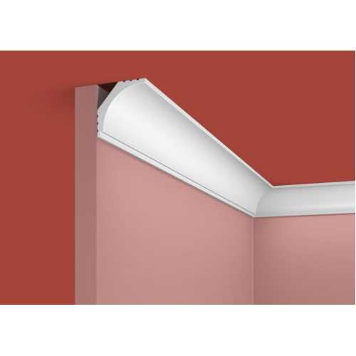 Фото Карниз под покраску Cosca КХ016 из экополимера (43х43х2000 мм)