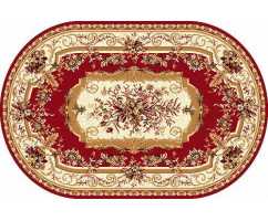 Ковер Merinos Laguna 5439 red овал 2,00*4,00