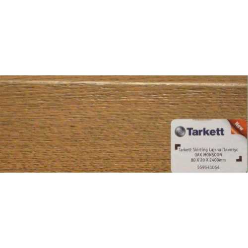Фото Плинтус напольный шпонированный Tarkett Дуб Муссон 80х20