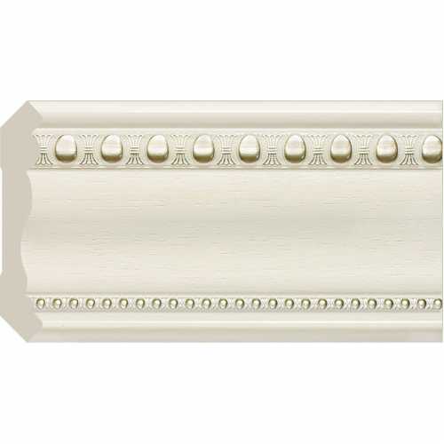 Фото Карниз Cosca Ионики 80 мм, Белое дерево