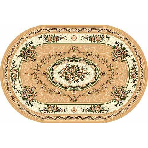 Фото Ковер Merinos Laguna 5444 beige овал 2,00*3,00