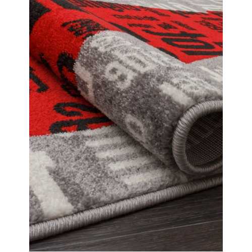 Фото Ковер Merinos Rio C081 Gray-Red 0,80*1,50