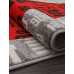 Маленькое фото Ковер Merinos Rio C081 Gray-Red 0,80*1,50