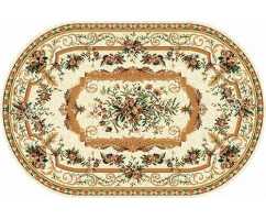 Ковер Merinos Laguna 5439 CREAM ОВАЛ 0,80*1,50