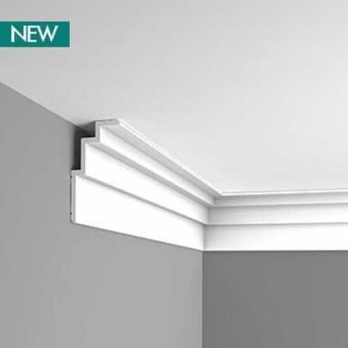 Фото Карниз под покраску из полиуретана Orac decor Steps C392 (190х100х2000 мм)