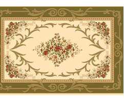 Ковер Merinos Kamea d142 Cream-green 2,00*3,00