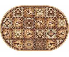  Ковер Merinos Laguna d494 BEIGE 1,50*3,00 овал