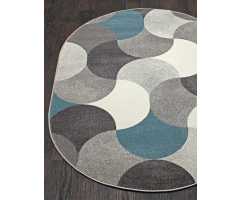 Ковер Merinos Sofit 2257, LIGHT GRAY 2,00*3,00 овал
