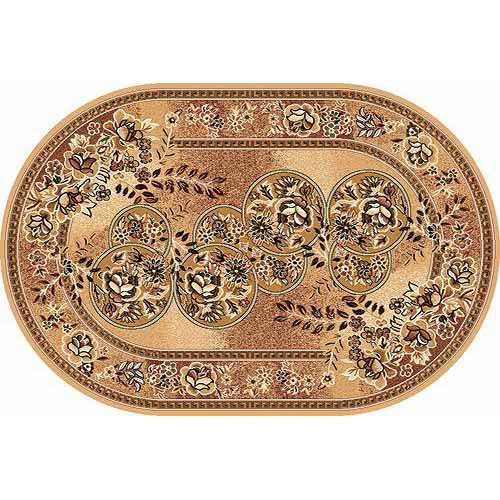 Фото Ковер Merinos Laguna С 90 BEIGE ОВАЛ 2,00*3,00 