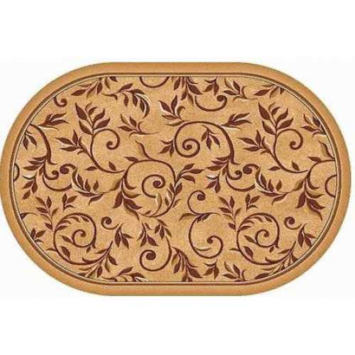 Фото Ковер Merinos Laguna d230 BEIGE ОВАЛ 0,80*1,50