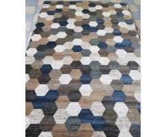 Ковер Merinos Matrix D579 BEIGE-BLUE 1,60*2,30