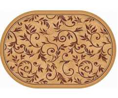 Ковер Merinos Laguna d230 BEIGE ОВАЛ 2,50*3,50 