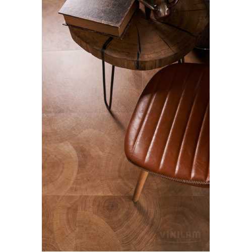 Фото Плитка ПВХ клеевая Vinilam Ceramo Stone Дуб Натуральный 61601, 43 класс (950х480х2.5 мм)