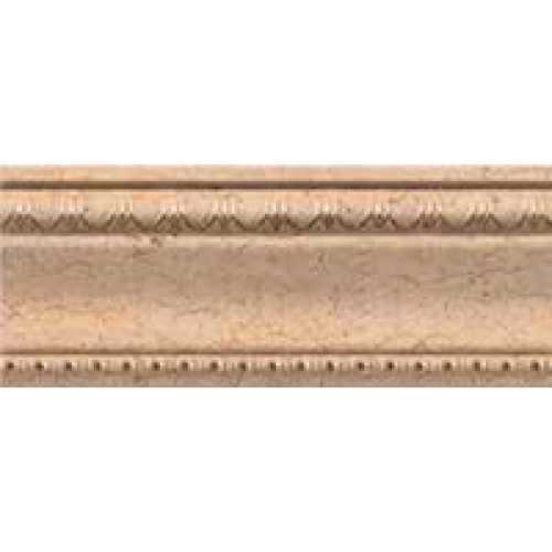 Фото Плинтус потолочный Cosca Травертин 90 мм, Топаз