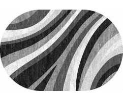 Ковер Merinos Silver d234 gray овал 0,80*1,50