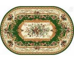Ковер Merinos Laguna 5439 GREEN ОВАЛ 1,50*1,90 