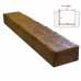 Маленькое фото Балка декоративная из полиуретана Arno Decor Рустик 195х130мм Фламбир, длина 3м